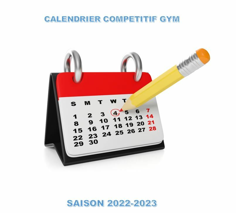 Calendrier compétitif GAM-GAF-GAC 2025-2026