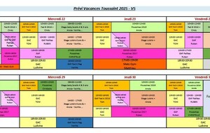 Planning vacances Toussaint 2025 - V5