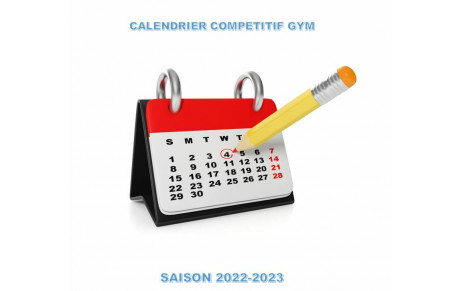 Calendrier compétitif GAM-GAF-GAC 2025-2026