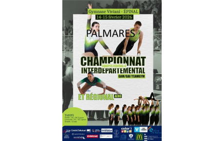 Palmares Interdep GAM-GAF Eq Fed A - Epinal - 07 &amp; 08.02.2026