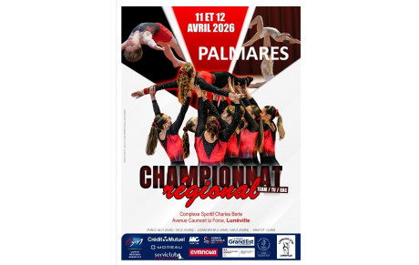 Palmares GAC - Région - Lunéville - 12.04.2026