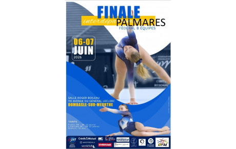 Palmares GAF Indiv &amp; Eq - Interdep Fed B - Dombasle - 06 &amp; 07.06.2026